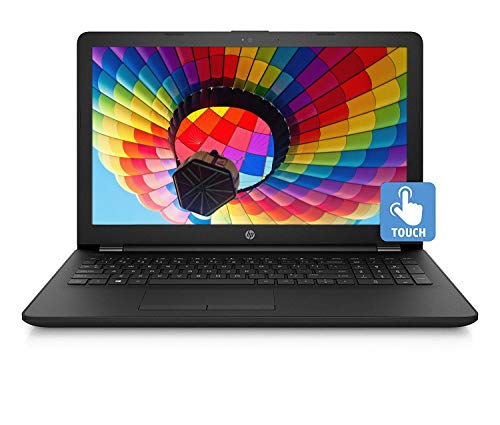 Newest HP High Performance 15.6” HD Touch-Screen Notebook Computer with Intel Pentium N5000 Processor, 4GB_RAM, 1TB Hard Drive, Webcam, WiFi and Bluetooth, HDMI, Windows 10 (Black)